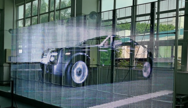 Прозрачные Led экраны для витрин: что это такое, особенности, применение