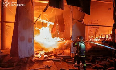 Вражеские беспилотники атаковали Изюм и Чугуев