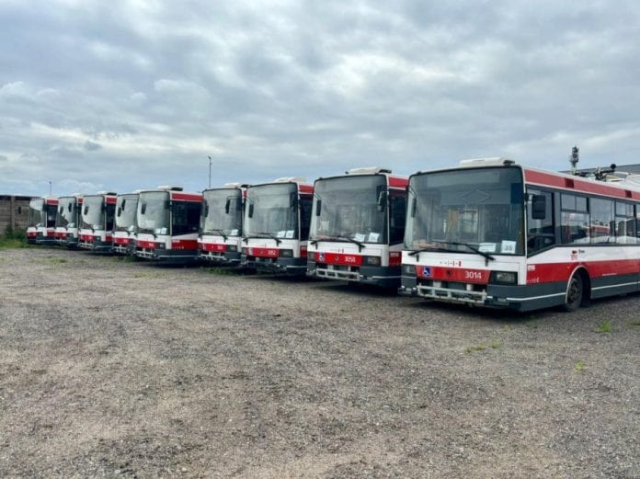 Из Чехии в Харьков направлена первая партия троллейбусов