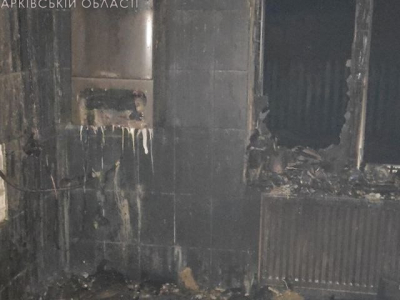 В Изюмском районе во время пожара в частном доме погиб мужчина