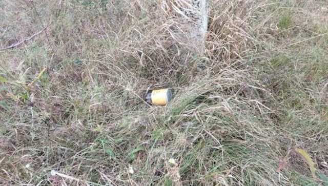 На сельской улице нашли радиоактивные взрывоопасный предмет