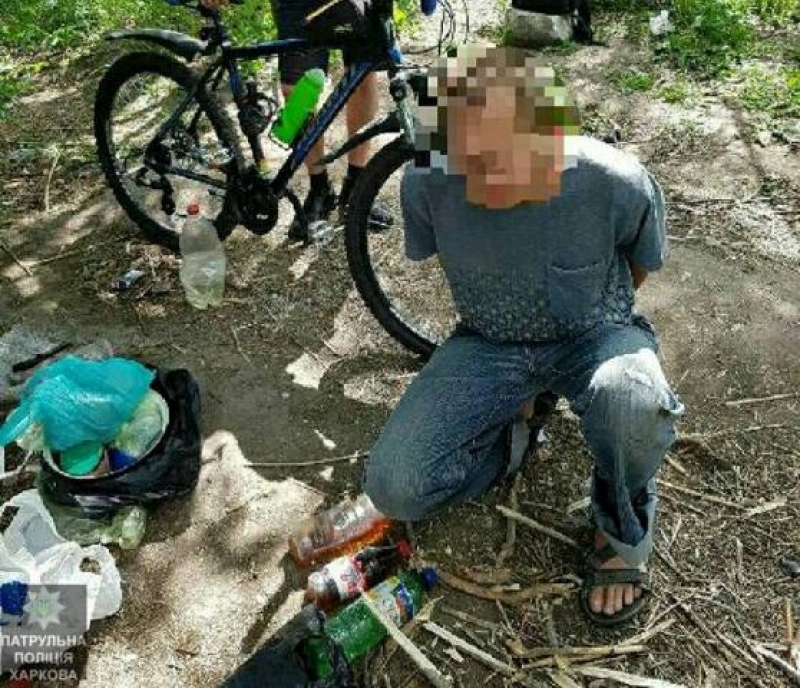 Велопатруль совершил первое задержание сезона