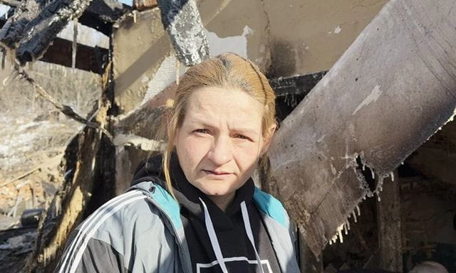 Женщина, потерявшая во время удара дрона троих детей и мужа, родила дочь