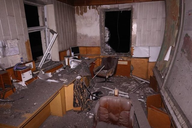 Российские оккупанты ударили ракетой по пожарной части в Изюме