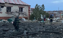 В селе Россоховатое враг атаковал фермерское хозяйство