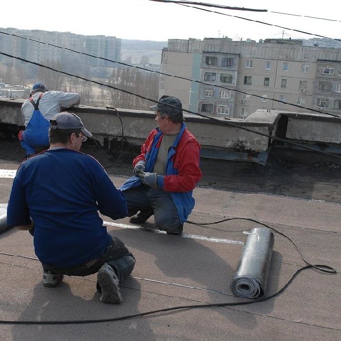 Ремонт крыши зданий, домов, балконов, гаражей - фото6